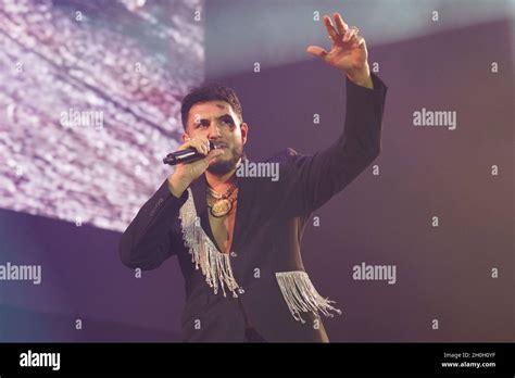 Singer Omar Montes Performs In A Concert At The Wizink Center Festival