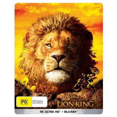 The Lion King Limited Edition Steelbook K Uhd Blu Ray Region B