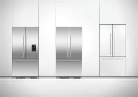 Integrated French Door Fridge Freezer Series Rs Au By Fisher And