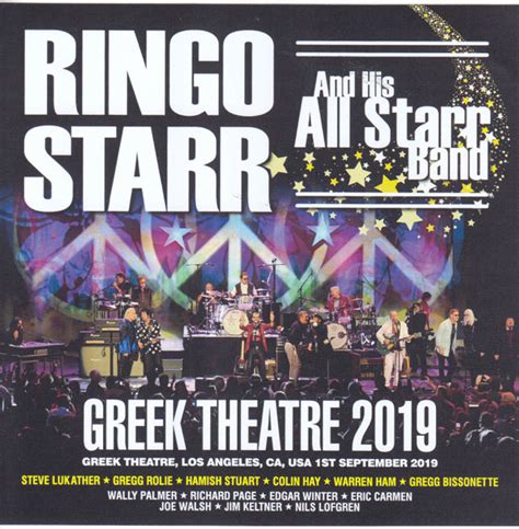 Ringo Starr And His All Starr Band Greek Theatre 2019 2019 Cdr