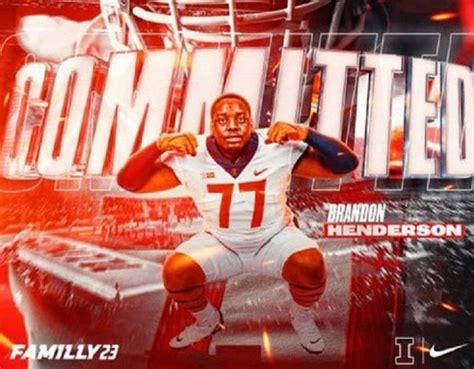 Commit Illini Flip Offensive Lineman Brandon Henderson Orangeandbluenews