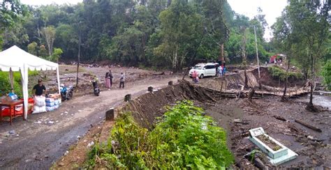 Dua Jorong Yang Paling Dekat Dengan Puncak Gunung Marapi Kini