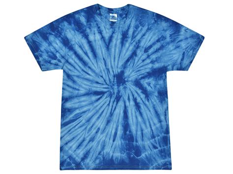 Blue Royal Tie Dye T Shirt Tie Dye Space