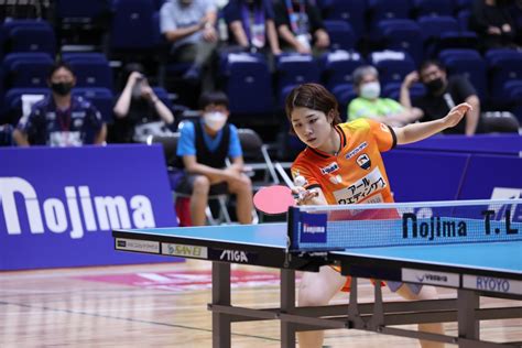 安藤みなみ、カットマン攻略でベスト8進出 女子2回戦結果②＜卓球・tリーグ Nojima Cup 2022＞ 卓球メディア｜rallys