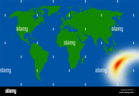 World map showing storms over Australia Stock Photo - Alamy