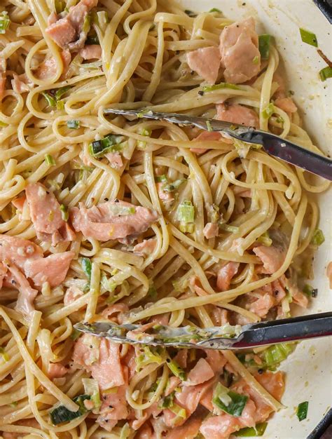 Creamy Smoked Salmon Pasta Girl Heart Food