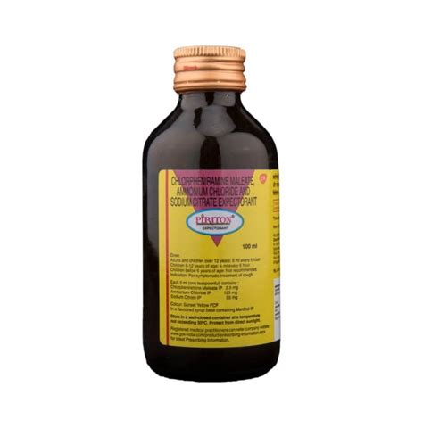 PIRITON EXPEC SYRUP 100 ml - Sukitha Pharmacy & Clinic (Pvt) Ltd