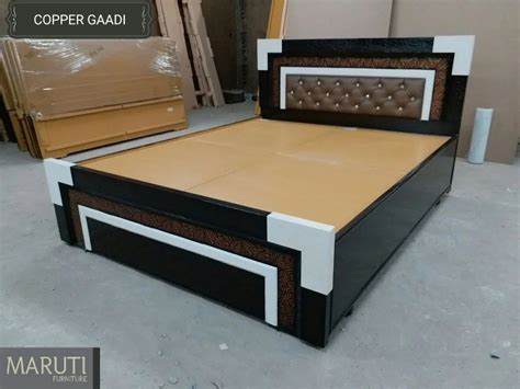 Plywood Full Size Wood Double Bed With Storage At Best Price In