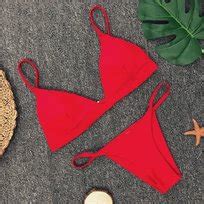 Bikini Brazylijskie Dwuczęściowy Strój Kąpielowy STRINGI S Inna