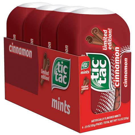 Tic Tac Cinnamon Flavored Mints On The Go Refreshment 3