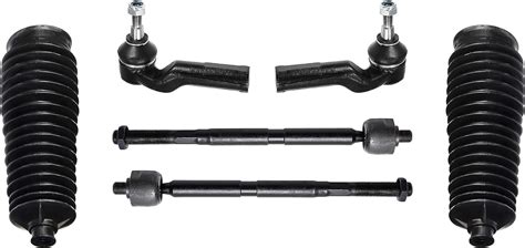 Amazon PartsW 6 Pc Front Outer Inner Tie Rod Ends Rack