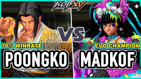 Kof Xv Poongko Gato Kim Yashiro Vs Madkof Sylvie Najd Ryo Youtube