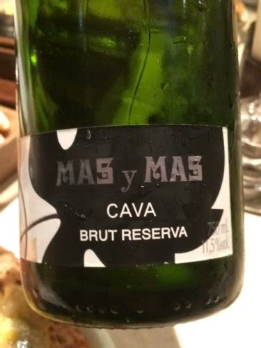 Pinord Cava Mas Y Mas Brut Reserva Vivino Brasil