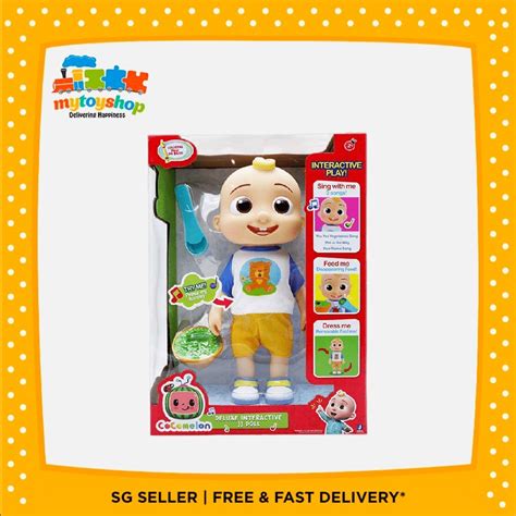 Cocomelon Deluxe Interactive Jj Doll My Toy Shop