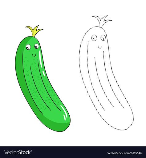 How To Draw Cucumber For Kids Opposite And Adjectives Chant For Kids