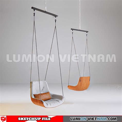 230806 Swing Chairs Sketchup 3d Models