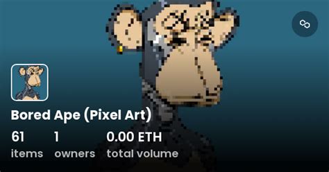 Bored Ape Pixel Art Collection Opensea