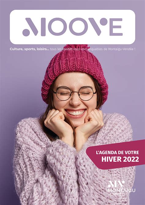 Moove Agenda hiver 2022 Montaigu Vendée