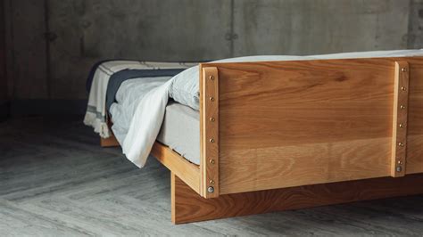 Kyoto Japanese Bed With Headboard Natural Bed Company