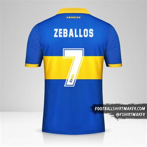 Camiseta Boca Juniors N Mero Zeballos Boca Juniors