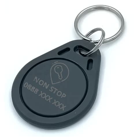 RFID 220043 GREY | Презаписваем RFID чип-ключодържател с възможност за ...