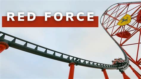 Red Force Off Ride Ferrari Land Port Aventura World YouTube