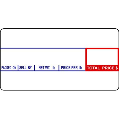 Cas Lst Printing Scale Label X Mm Non Upc Rolls Per