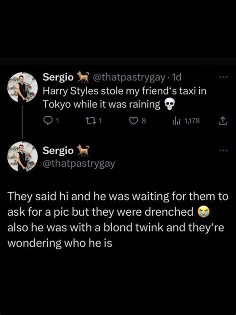Oli Wright Loml On Twitter He Was With A Blonde Twink Welcome To The Harry Larry One
