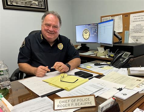 Biddefords Retiring Police Chief Roger Beaupre Reflects On His Career