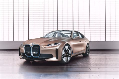 Bmw Concept I4 Full Electric 4 Door Coupe Previewed Gtspirit