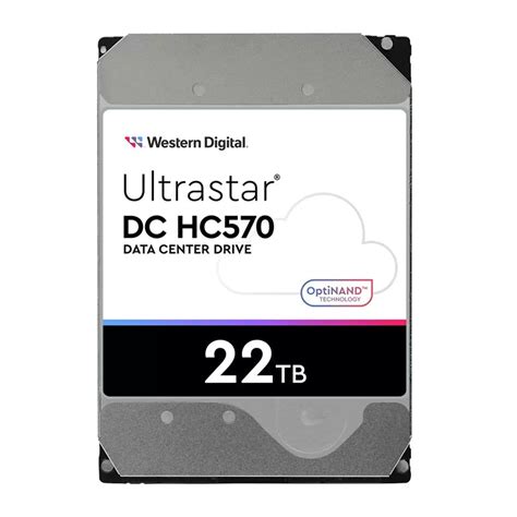 WD Ultrastar DC HC570 22TB 3 5 512e 4Kn SATA 7200RPM Hard Drive