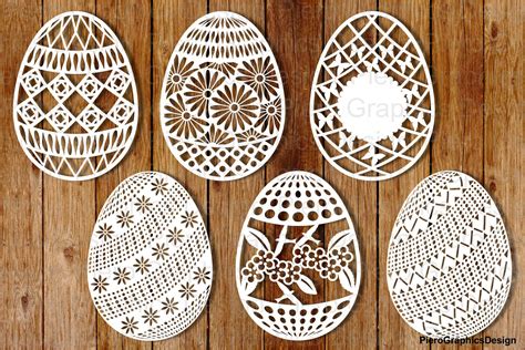 Easter Eggs Svg Files For Silhouette Cameo And Cricut By