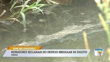 Bom Dia Vanguarda Moradores Reclamam Do Despejo Irregular De Esgoto