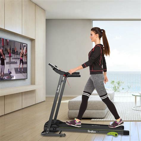 Finex Electric Treadmill Motorized Walking Fitness Machine Totalityhome