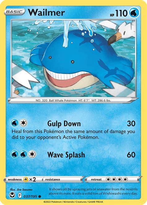 Evolves Intowailord Ex ↓ ‹ Pkmncards