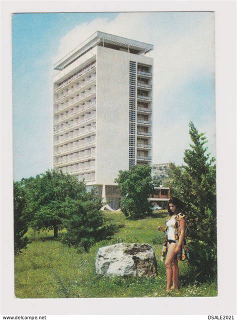 Pin Ups Sexy Woman Lady With Swimwear Bikini Summer Beach Scene View Vintage Photo
