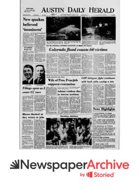 Austin Daily Herald Newspaper Archives, Aug 2, 1976, p. 1