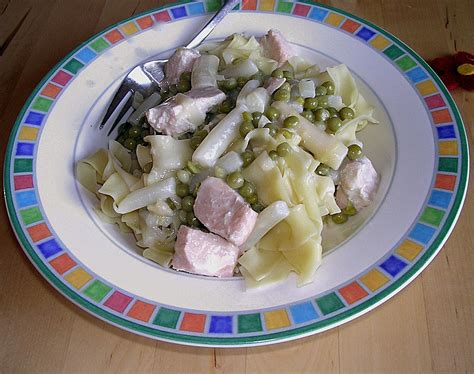 Bandnudeln Mit Spargel Lachs Ragout Von Schorsch12 Chefkoch De