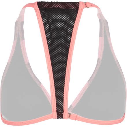 Hurley Tomboy Stripe Halter Bikini Top Women S Clothing