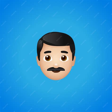 premium vector emoji father