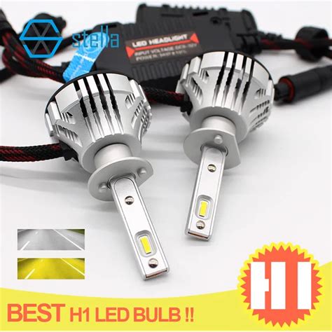 2pcs best H1 led Headlight Bulb, Brightest h1 auto Headlamp on market ...