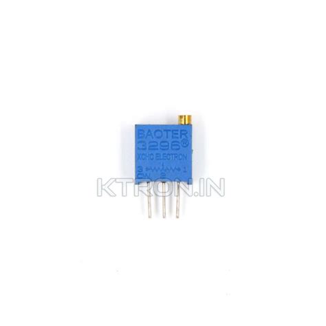 Buy K Ohms Multiturn Trimpot Potentiometer Ktron India