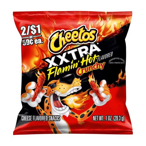 Buy Cheetos Crunchy Cheese Flavored Snacks Xxtra Flamin Hot Oz From Dollar General Available