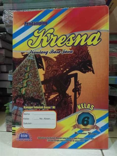 Buku Lks Kresna Bahasa Jawa Kelas Semester Lazada Indonesia