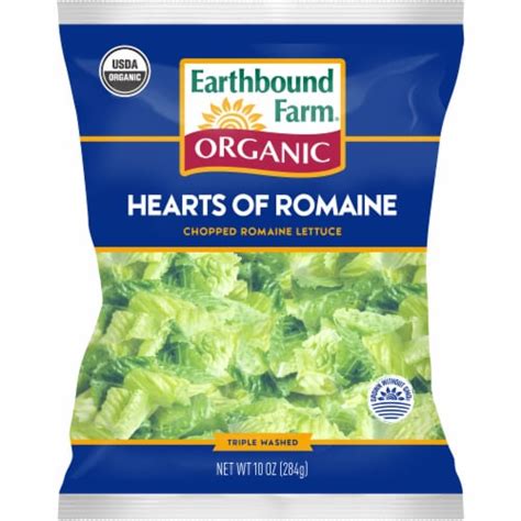 Earthbound Farm Organic Hearts Of Romaine Oz Kroger