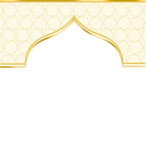 Islamic Psd Hd Transparent Gold Islamic Frame Free Png And Psd Gold