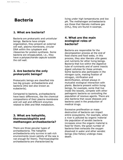 SOLUTION: Bs biology microbiology reviewer - Studypool 