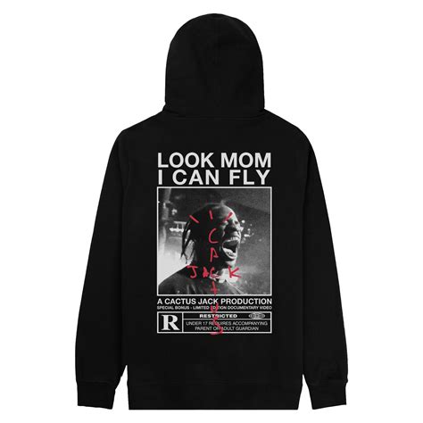 Look Mom I Can Fly Hoodie Official Travis Scott Online Store