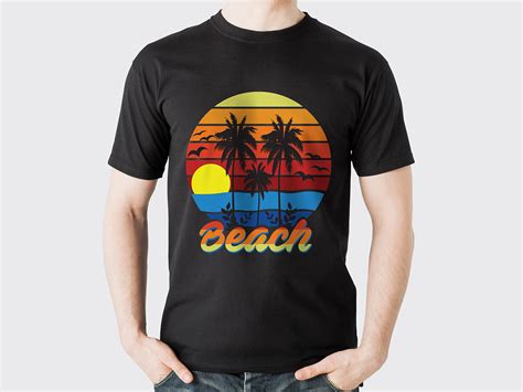 Beach T Shirt Design Summer Beach T Shirt Design Behance