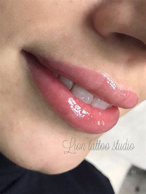 Перманентный макияж губ в технике nude это прежде всего естественность Техника перманентного